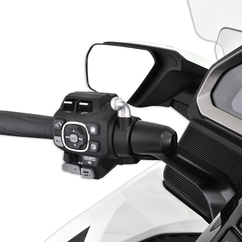 

For Honda Gold Wing GL1800 F6B Dct Bike Left Handle Universal GPS Phone Navigation Cup Holder Bracket Motorcycle 2018-2023