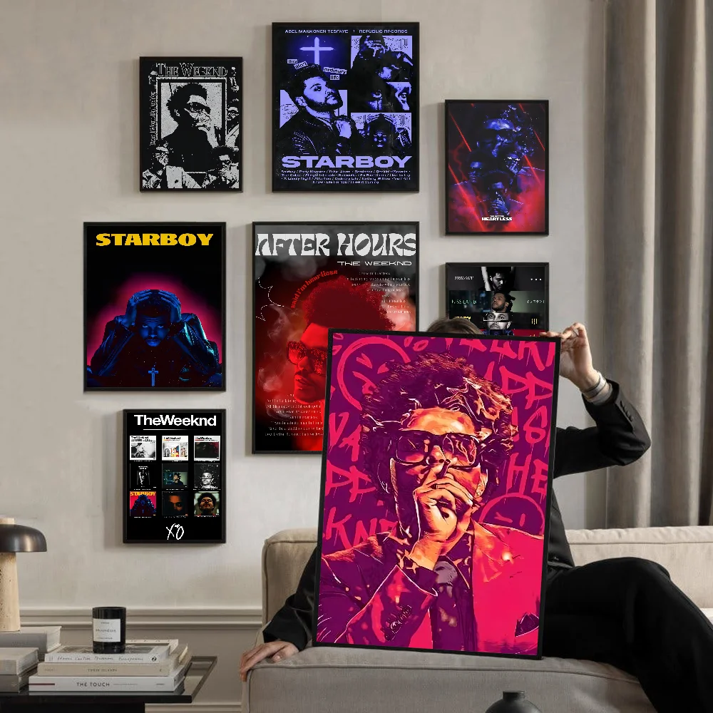 The Weeknd Good Quality Prints and Posters Vintage Room Bar Cafe Decor Home Decor