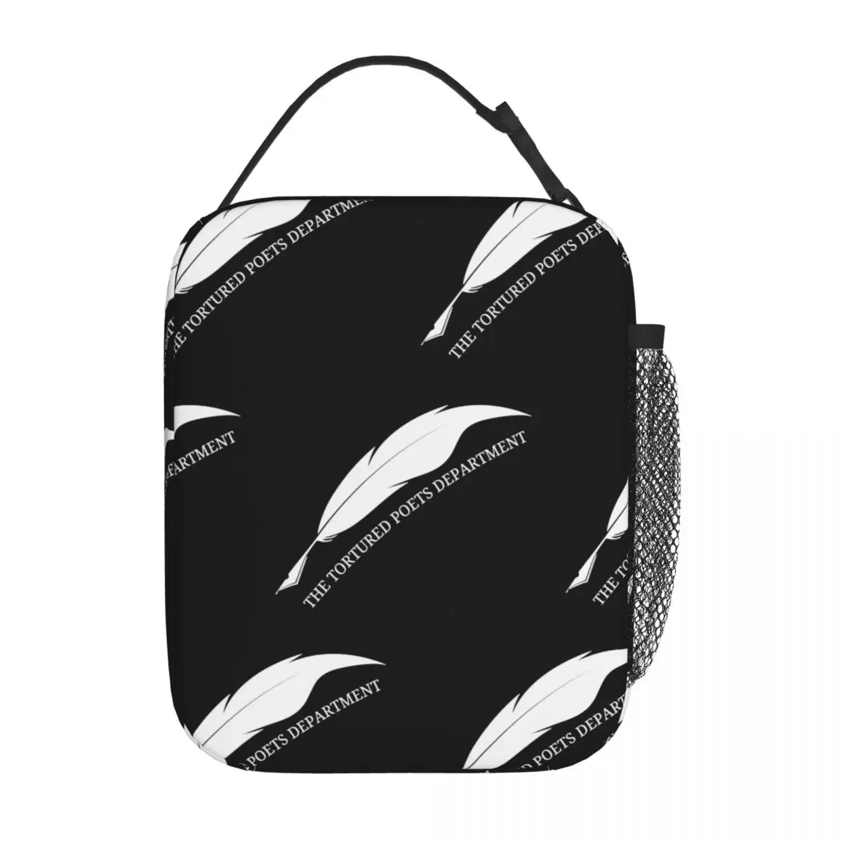 Isolierte Lunch-Tasche die gequälte Dichter Abteilung Lunchbox Tote Food Handtasche