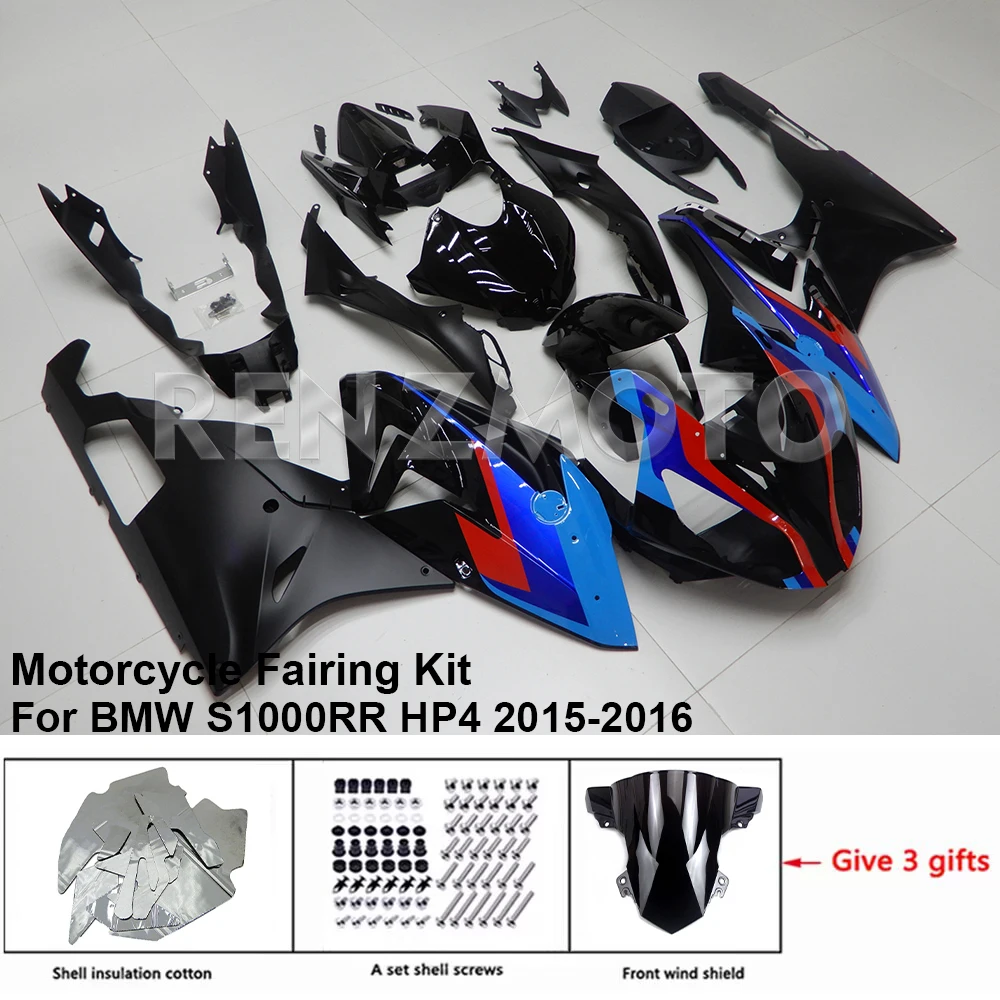 

B1015-104a Motorcycle Fairing Set Body Kit Plastic For BMW S1000RR HP4 2015-2016 Accessories ABS Injection Bodywork