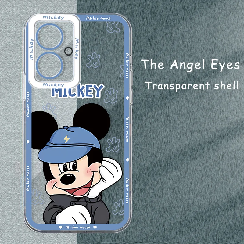 Disney Minne Mickey Angel Eye Handy hülle für Oppo 98 96 95 94 92 76 74 73 2020 72 79 78 60 58 57 2022 Funda Soft shell Cover