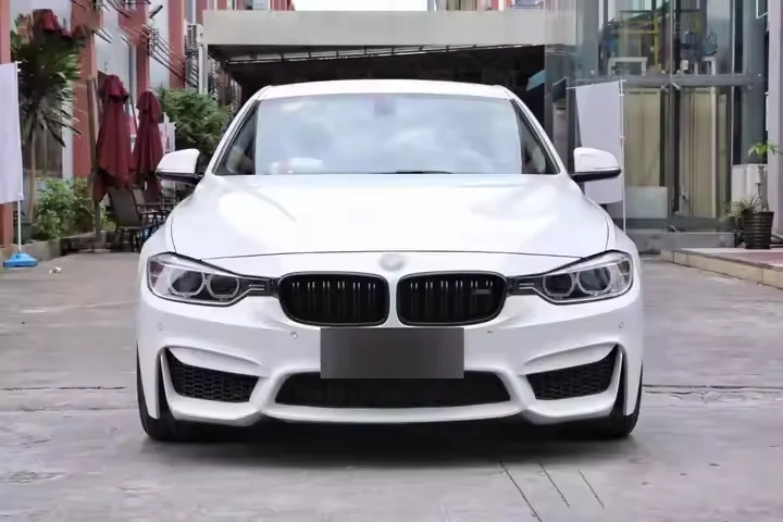 YICKU Body Kit For BMW 3 Series F30 F35 facelift M3 Style Front Bumper Wheel Eyebrows Side Skirts Hot Sales PP Material