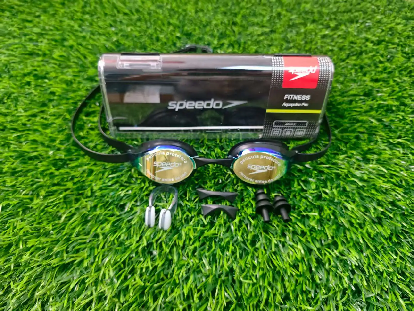 مجموعة نظارات السباحة: إطار صغير، رؤية واضحة، تقنية مضادة للضباب للسباق والتدريب الاحترافي للرجال والنساء #3