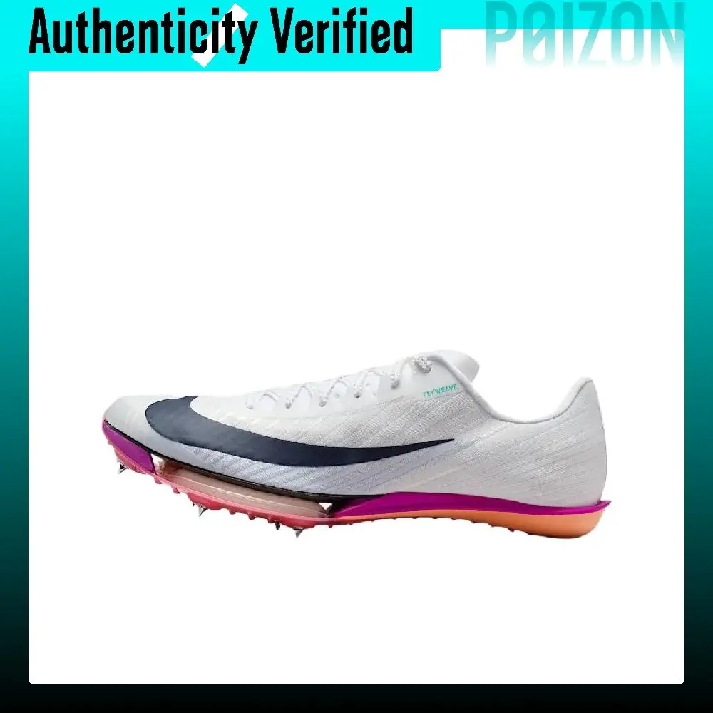 Nike Maxfly 2 Rebound Support Low top Track & Field Competition Running Shoes Men's White Black Red FD8395-100