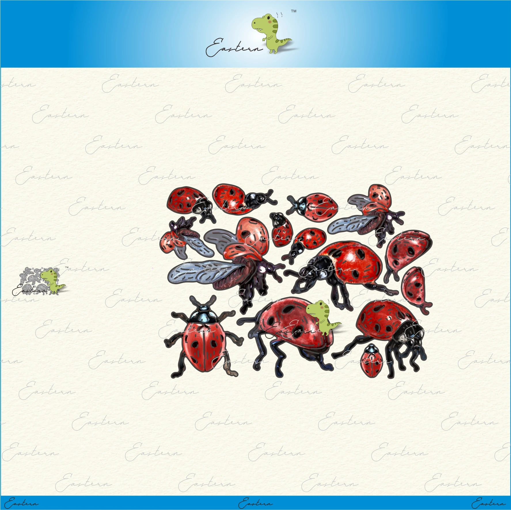 Spotted Insect metal cutting dies 2022 new DIY  molds Scrapbooking Paper Making die cuts crafts  Printed Sheet