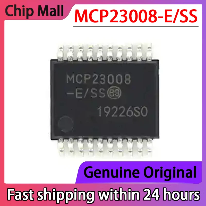 

5 шт., новый MCP23008 MCP23008-E/SS SSOP20, интегральная микросхема расширения, оригинал