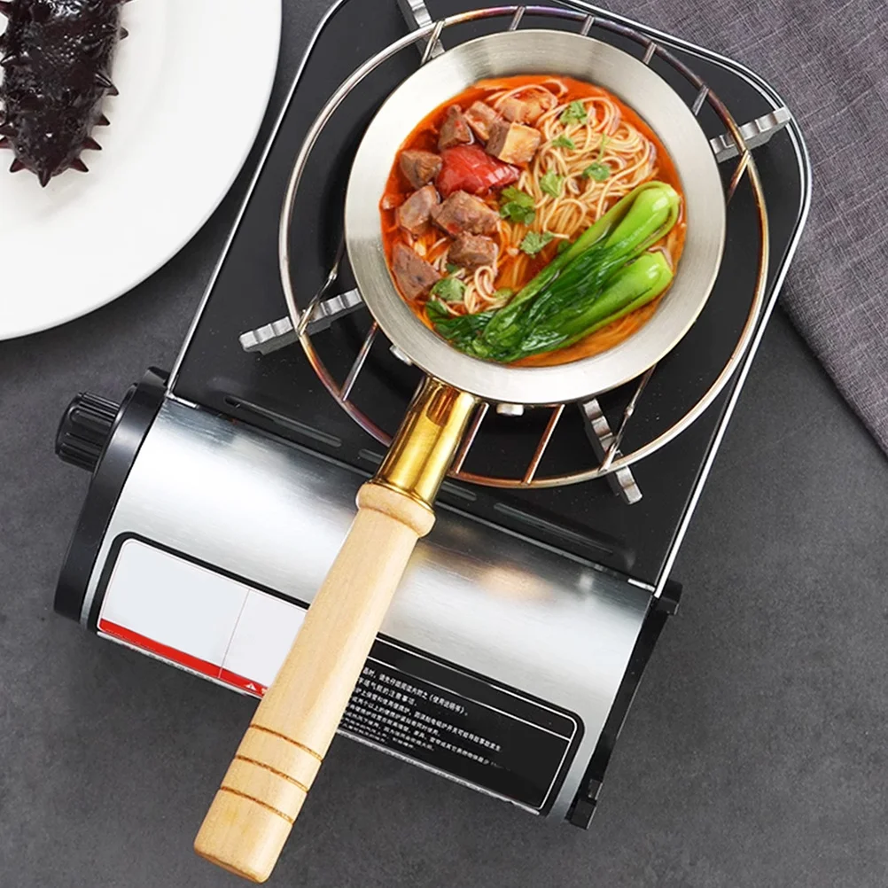 

Маленький горшок для молока из нержавеющей стали с деревянной ручкой, подогреватель молока, горшок для плавления масла, кофейная кастрюля, кастрюля для заливки масла, подогреватель шоколада