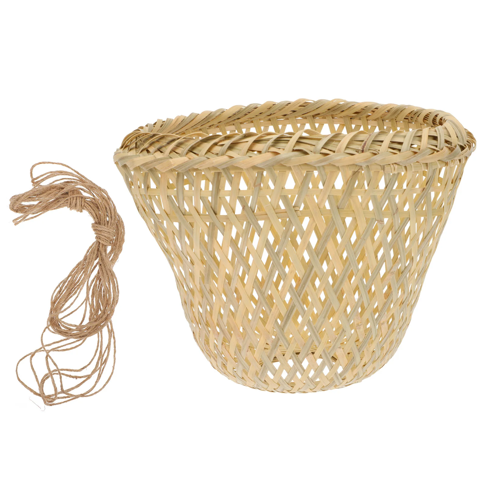 

1Set Bamboo Lampshade Woven Hanging Light Cover Ceiling Lamp Shade Decorative for Dining Room Home Bamboo Lampshade