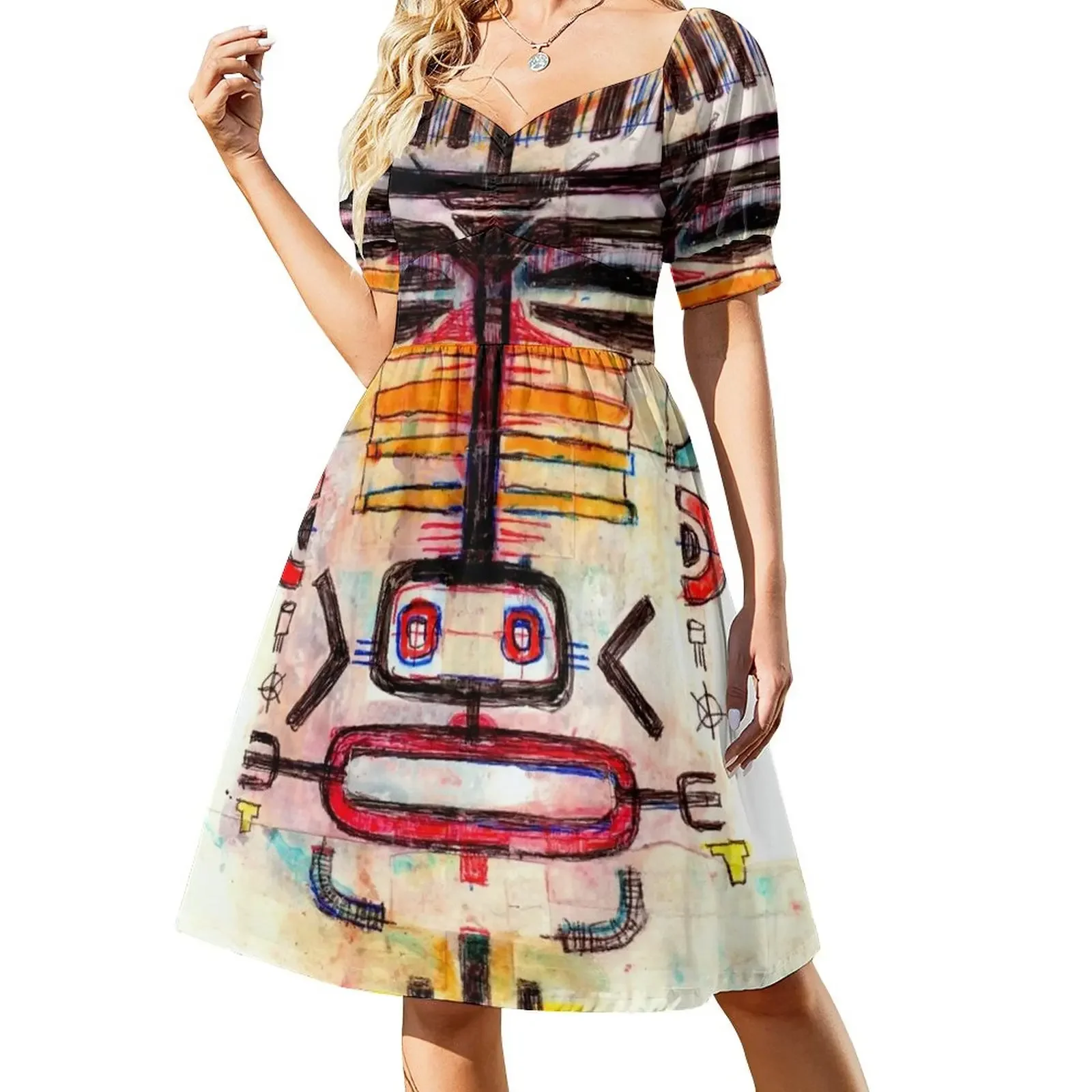 

KING OF THE BONGO Short-Sleeved Dress women's dresses luxury Dress for pregnant women Women's dress