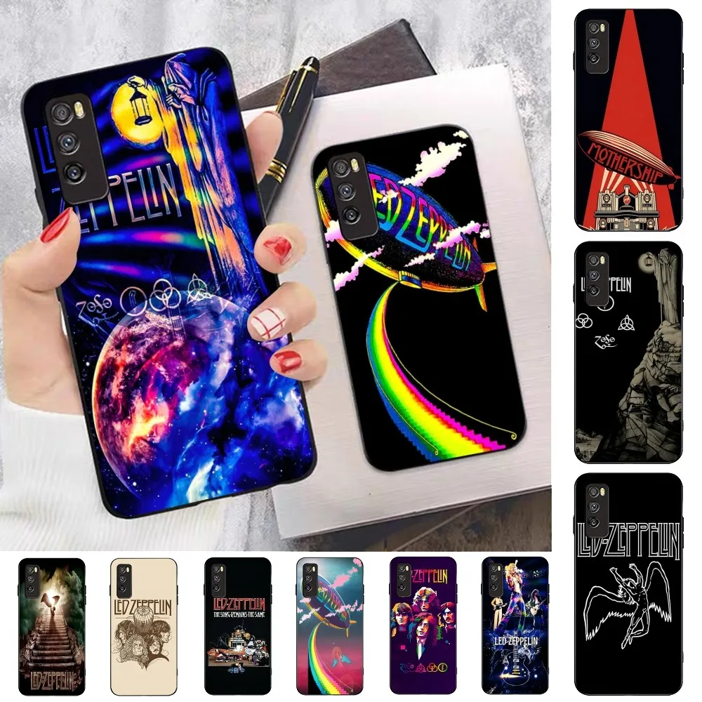 L-Led Band Z-Zeppelin Phone Case For Huawei Honor 10 Lite 9 20 7A 9X 30 50 60 70 Pro Plus Soft Silicone Cover