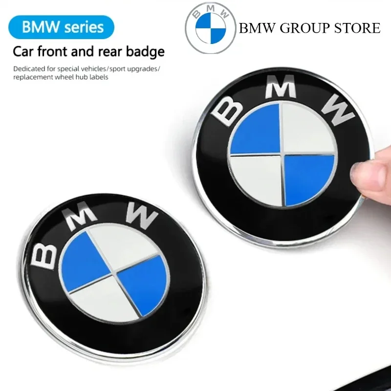 

BMW GROUP 2Pcs Car Front Hood Badge And Rear Trunk Accessorie For BMW X1 X3 X4 X5 X6 E39 E30 E60 E90 E91 E87 E46 E53 F40 F30 F32