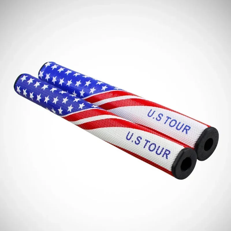 CRESTGOLF Putter Grips U.S TOUR Golf Flag Putter Grips PU Golf Club Grips Antiskid Golf Grip