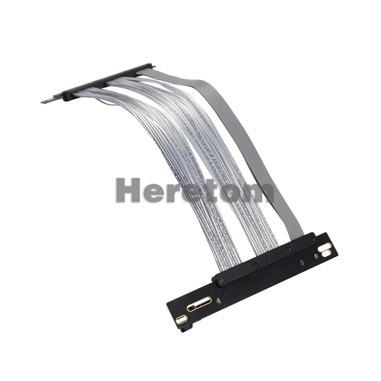 PCIe 4.0 x16 Riser Cable ,High-Speed Flexible Graphics Card Extension PCI Express Gen 4 GPU Cable 90 /180 Degree