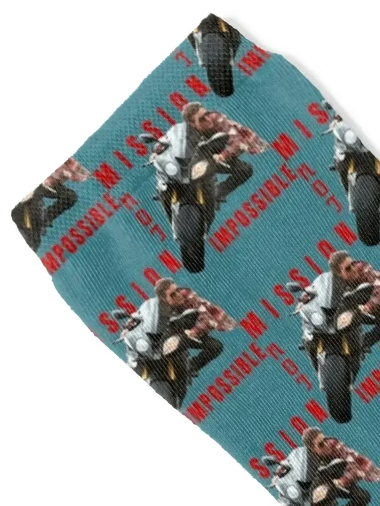 Mission not impossible cool design Socks cotton Christmas summer christmas gift Designer Man Socks Women's