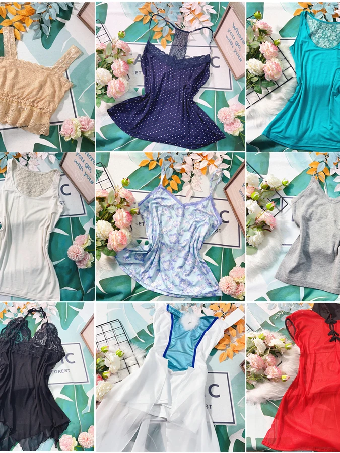 

New Arrival Women's Pure Color Strap Vest Top Short Skirt Home Beach Inner Wear V-neck Zipper Regular Fit Sensual Style