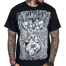 Business Shirts Premium Crew Neck Dying Fetus Men'S Treachery Short Sleeve T-Shirt Short Sleeve Tee Shirts For Men