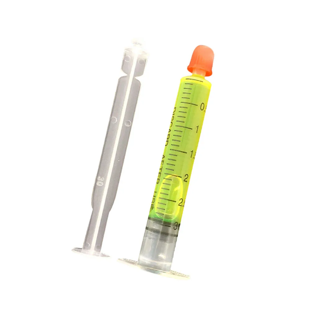 

2Pcs Fluorescent Oil Leak Discovery Dye Refrigerant Oil High Concentration Economic Air Conditioning Leak Solution