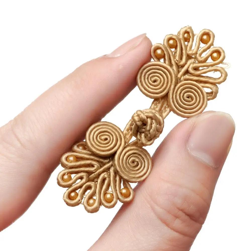 5Pcs Classic Invitation Gift Box Knot Fastener Cheongsam Buttons Tang Suit Chinese Knot Button