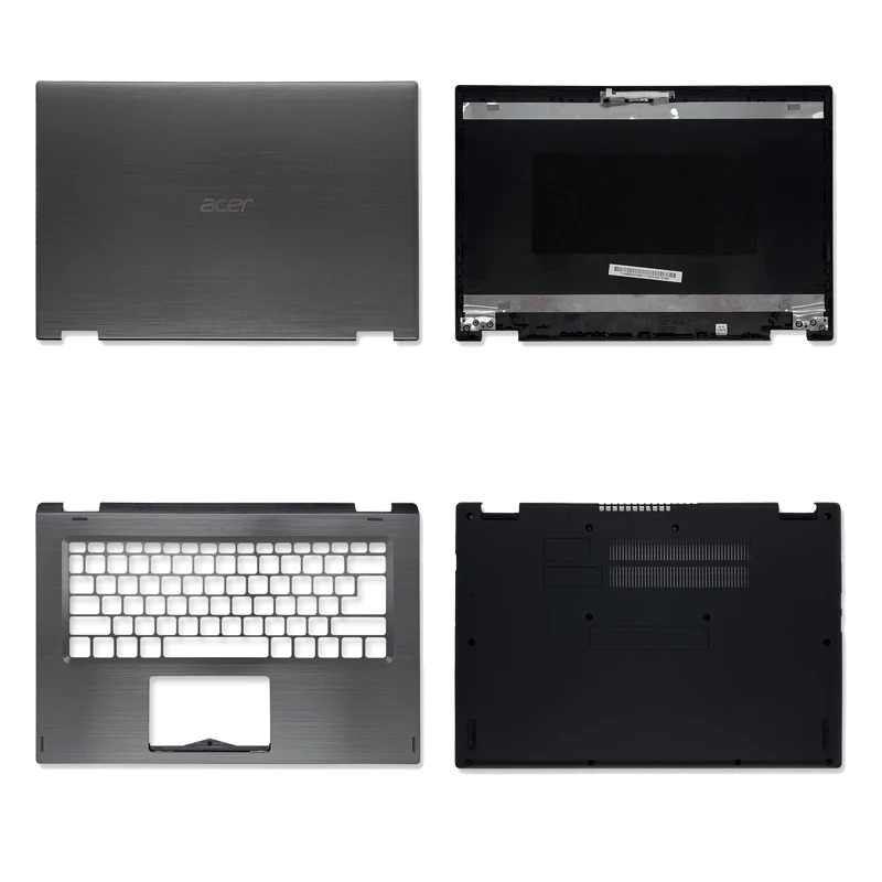 

New Top Case For Acer Spin 3 SP314-51 SP314-52 N17W5 Laptop LCD Back Cover/Palmrest/Bottom Case Touch Version A Cover 14 inch