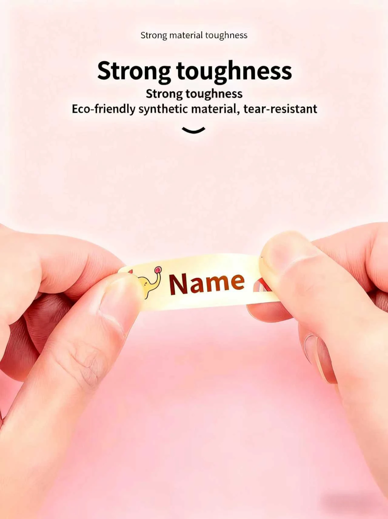 ملصقات اسم مخصصة ملصقات مقاومة للماء للزجاجات والأكواب وأدوات مكتبية للأطفال - تصميمات فريدة من نوعها، هدية متينة وصديقة للبيئة