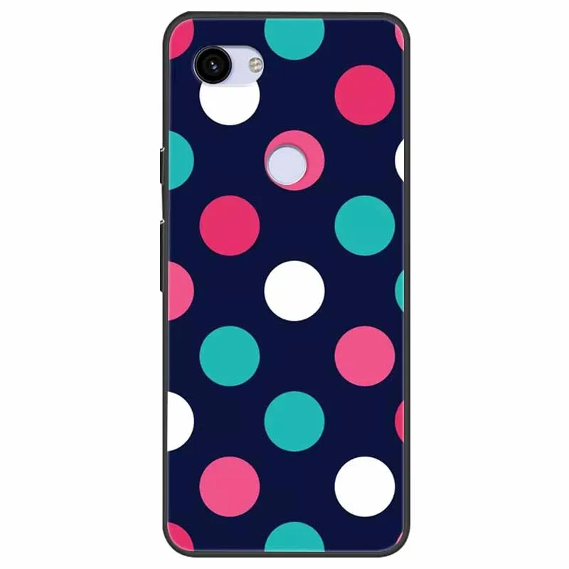 For Google Pixel 3 3a XL Case Black Bumper Soft TPU Silicone Cover for Pixel 3 XL Phone Cases Pixel3A 3 A Pixel3 3XL Marble Capa