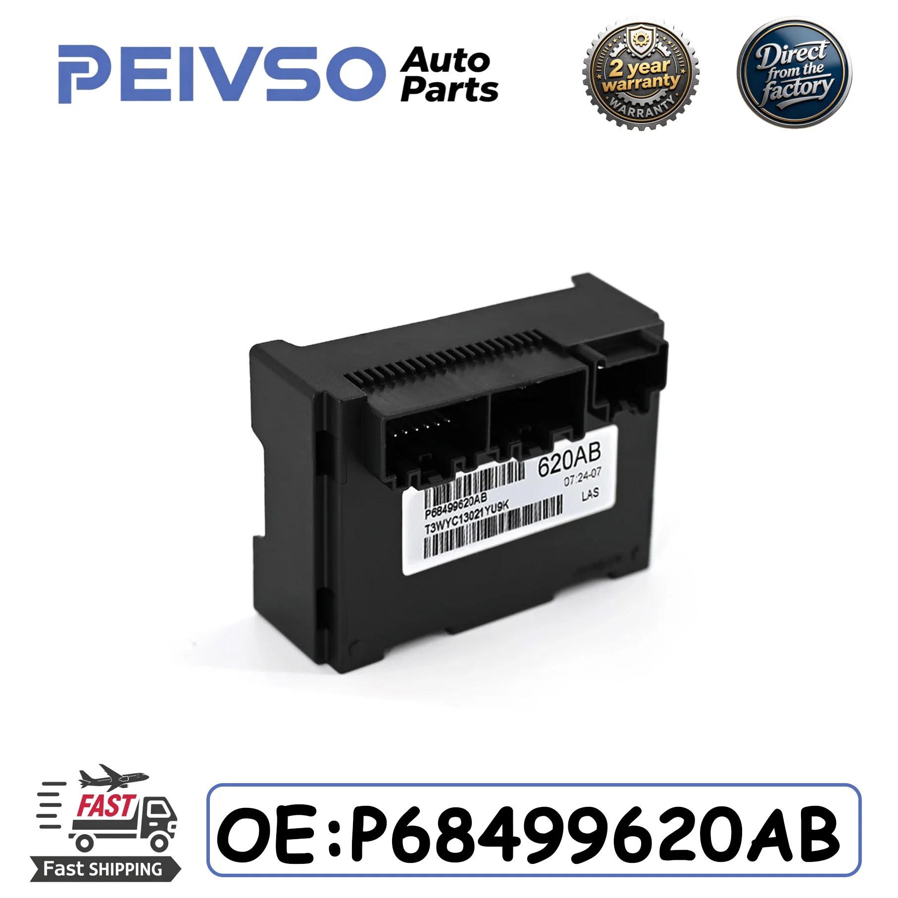 PEIVSO P68499620AB 68499620AB New Transfer Case Control Module for Dodge Durango 21-25 Jeep Grand Cherokee WK