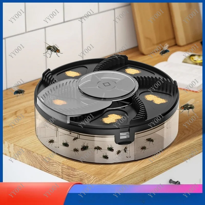 

USB Automatic Fly Induction Trap Silent Bait Attractor Indoor Office Commercial Practical Device