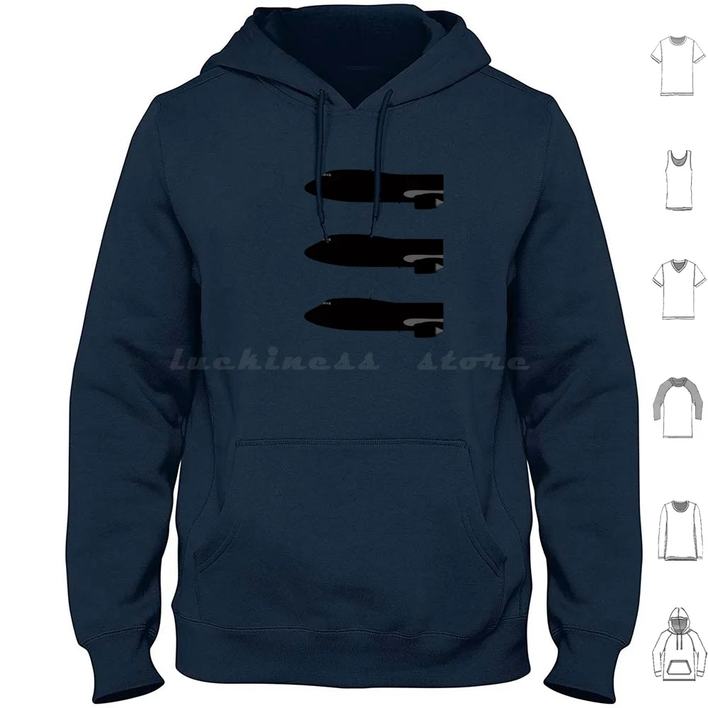 Sudadera con capucha de algodón de manga larga Three Boeings Boeing 747 757 8f Freighter Paine Field Everett Plant Factory Jumbo Jet Cargo Ups