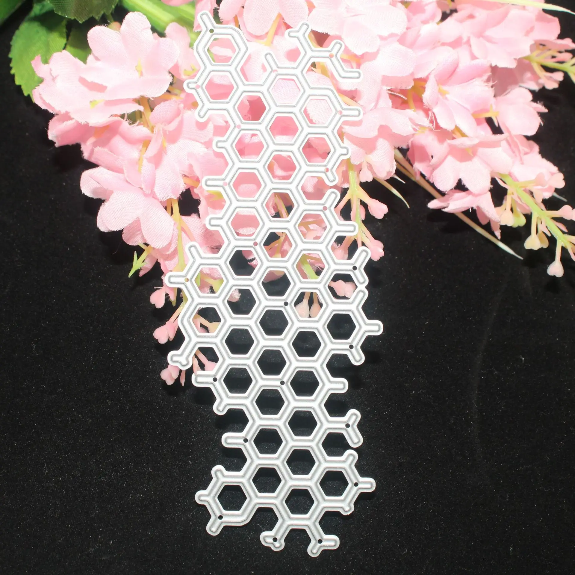 Honeycomb Metal Cutting Dies Stencil Scrapbooking Photo Album Card Paper Embossing Craft DIY Cut