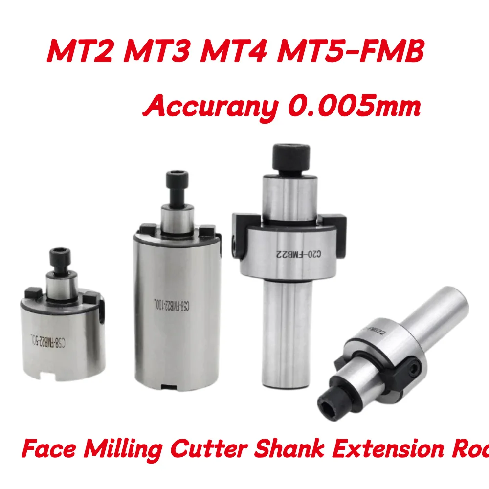BT40 BT30 Face Milling Cutter Shank Extension Bars: FMB22/FMB27/FMB32-50L/100L/150L Extension Bars
