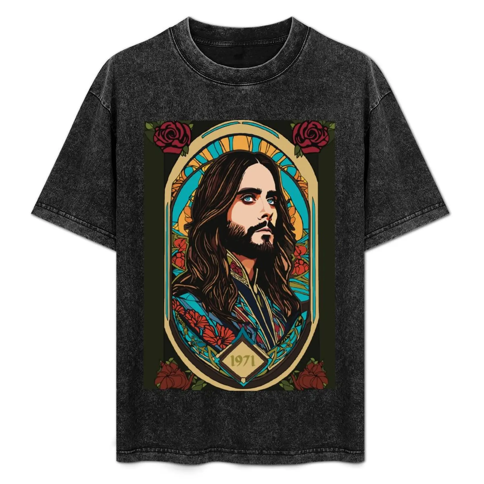 

Jared Leto (30 seconds to Mars) T-Shirt Big Size Short Sleeve Tee for Men