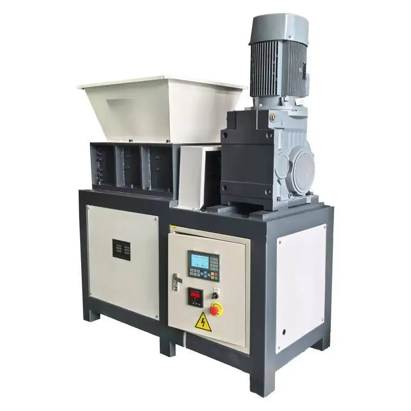 

Brand New Double Shaft Scrap Metal Aluminum For Stainless Steel Wood Paper Recycling - Copper Wire And Plastic Shredder