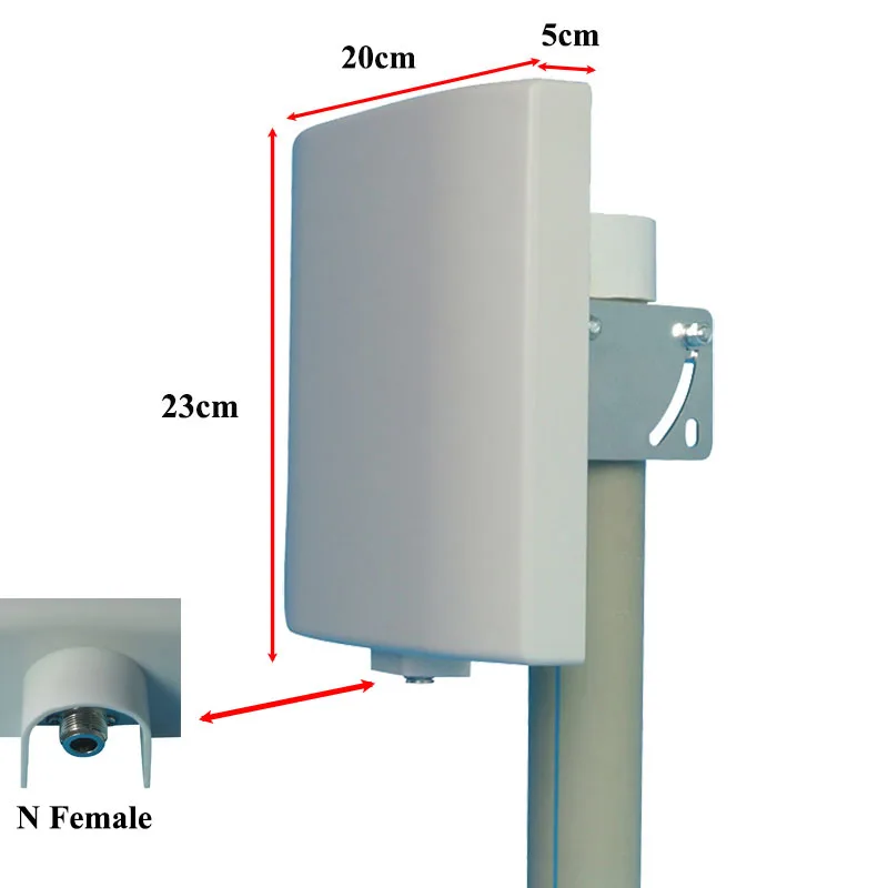 Flat Panel Antenna,directional high gain Lora antenna ,UHF, RFID, 915MHz, 923MHz,Vertical Polarization for Meshtastic system