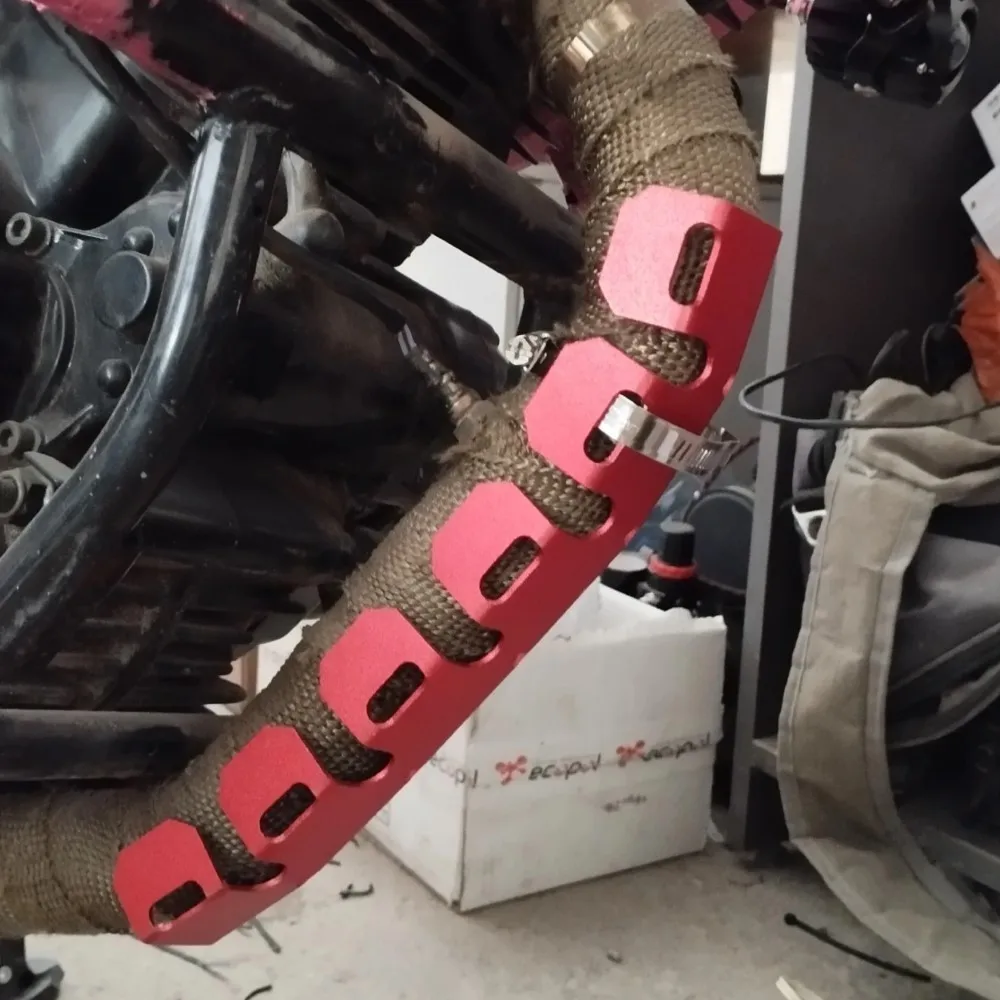 

For Husqvarna FC TC FE TE TX Motorcycle Exhaust Shield Protector Cover Exhaust Crash Protector For EXC EXCF XC XCF XCW SX SXF