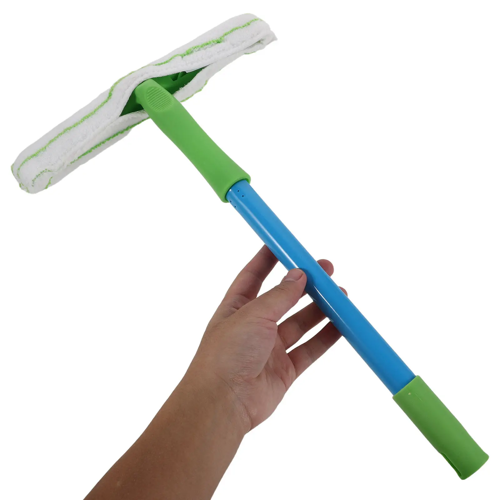 2Pcs Car Cleaning Scraper Microfiber Scrubber Mop for Vehicle Glass Door Auto Interior Detailing Kit Window Cleaning Supplies