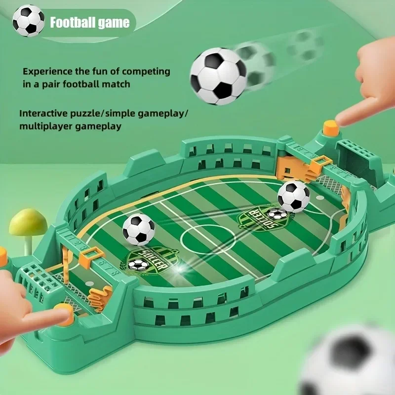 Party Football Tabletop Games Football Soccer Pinball for Indoor Game Room Table Top Foosball Desktop Sport Board Game