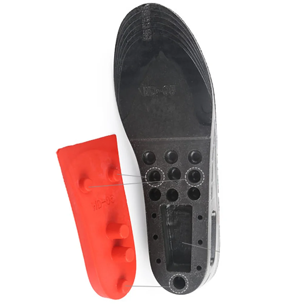 2 -Layer PU Cushion Height Insole Increase Insoles Taller Pad Shoe Pads Inserts Air for Heels