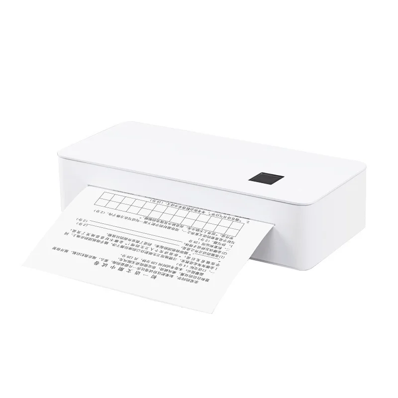 Angepasste Version A4 Tragbarer Thermodrucker Office Home Study Drucker