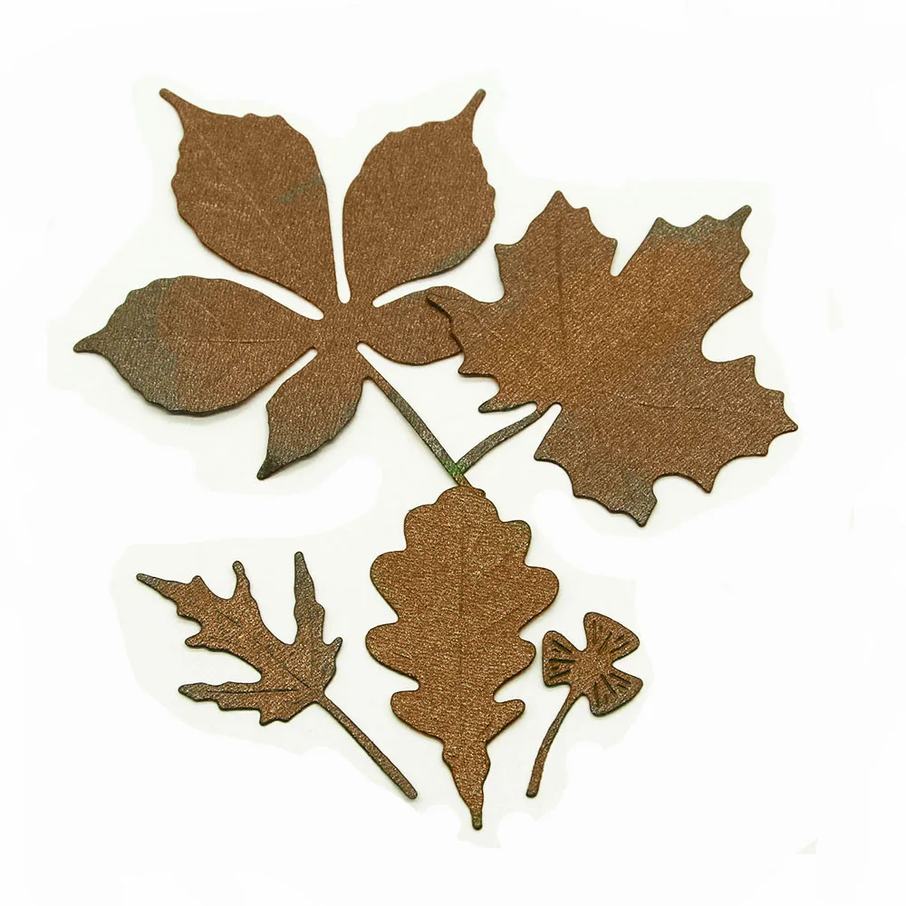 

Leaves Branch Metal Cutting Dies Scrapbooking for Card Making Mold Stencil Craft Die Cut Punching Knife Templates