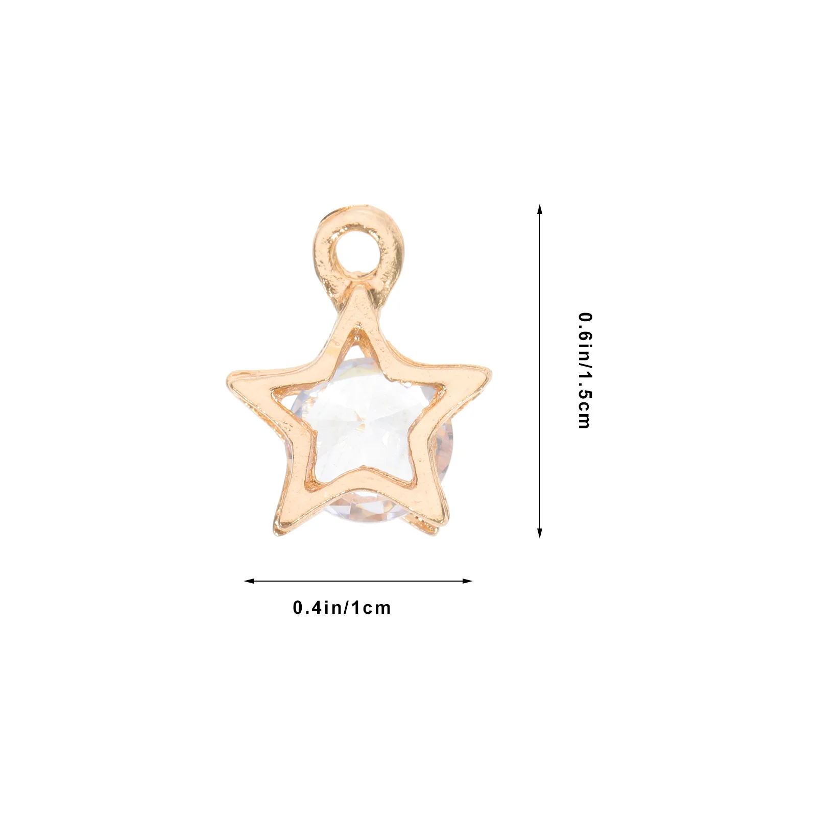 

50Pcs Zirconia Alloy Charms Premium Material DIY Jewelry Making Supplies Pendant Necklace Bracelet Charms DIY Supply