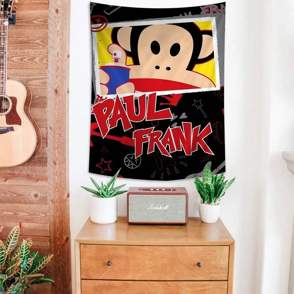 P-paul F-frank DIY نسيج الجدار شنقا التارو الهبي جدار السجاد النوم ديكور المنزل #5