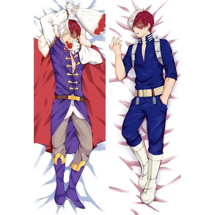 Funda de almohada de Anime de 180Cm con estampado Dakimakura, funda para almohada, cojines decorativos para ropa de cama