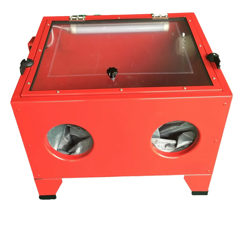 

90L High Efficiency Cabinet Type Suction Sand Blasting Machines