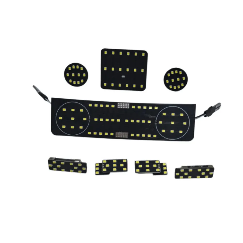 

July King Car Reading Lights Compatible with Volkswagen Passat B7 2011-2015, 8 pcs 6000K LED Car Indoor Dome Map Light