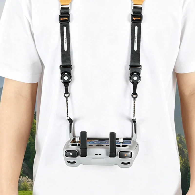 Шейный ремешок для пульта дистанционного управления DJI RC / RC 2, совместимый с дронами DJI Air 3 3S / Mini 3 3pro 4pro 5pro / Neo 2 / Mavic 4pro.