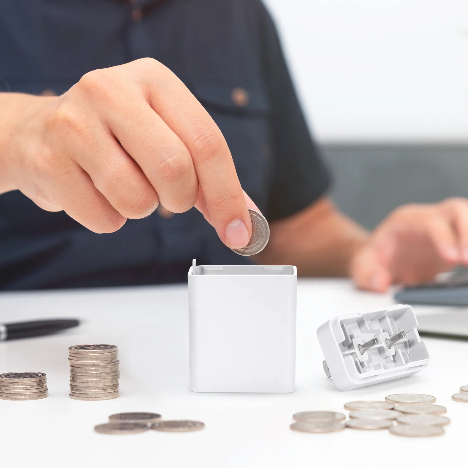 Pill Box Secret Hiding Places for Valuables Plug Adapter Cash Hidden Chargers Money Storage Containers