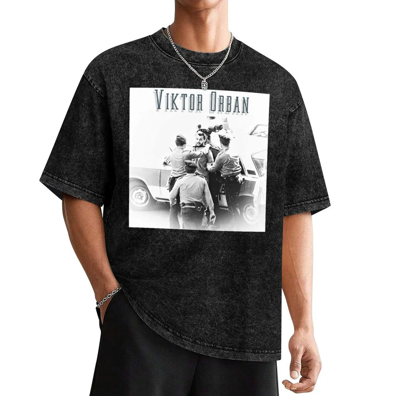 

Viktor orban Arrest 1987 T-Shirt plus size clothes quick-drying oversized t shirts for men