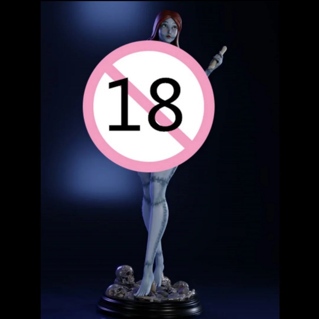 

1/24 Scale Resin Figure Weird Girl Nsfw version Assemble Model Kit Unassembled and Unpainted 3D printing toy