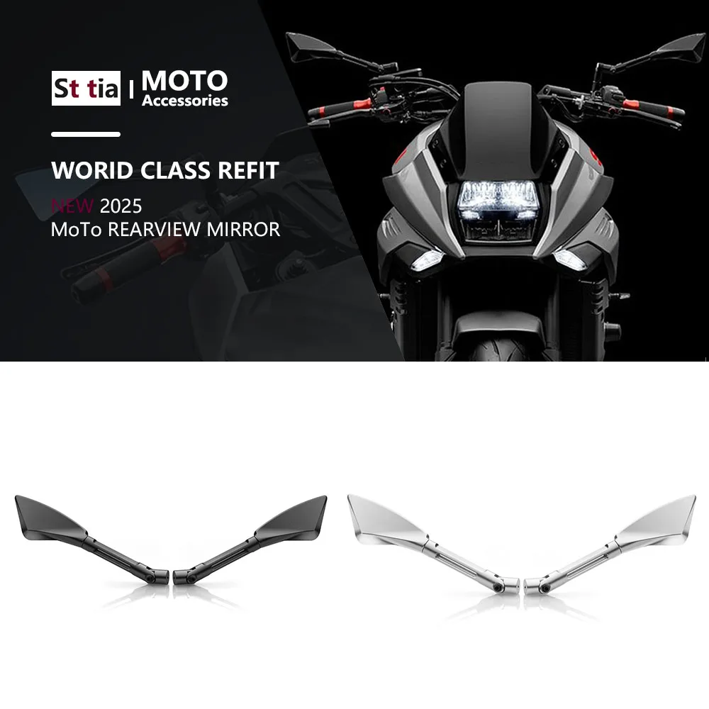 

Motorcycle Aluminium Wind Wing Adjustable Rotating Rearview Mirror For Aprilia Tuono 660 2021 - 2023 TUONO 660 Factory 2022 2023