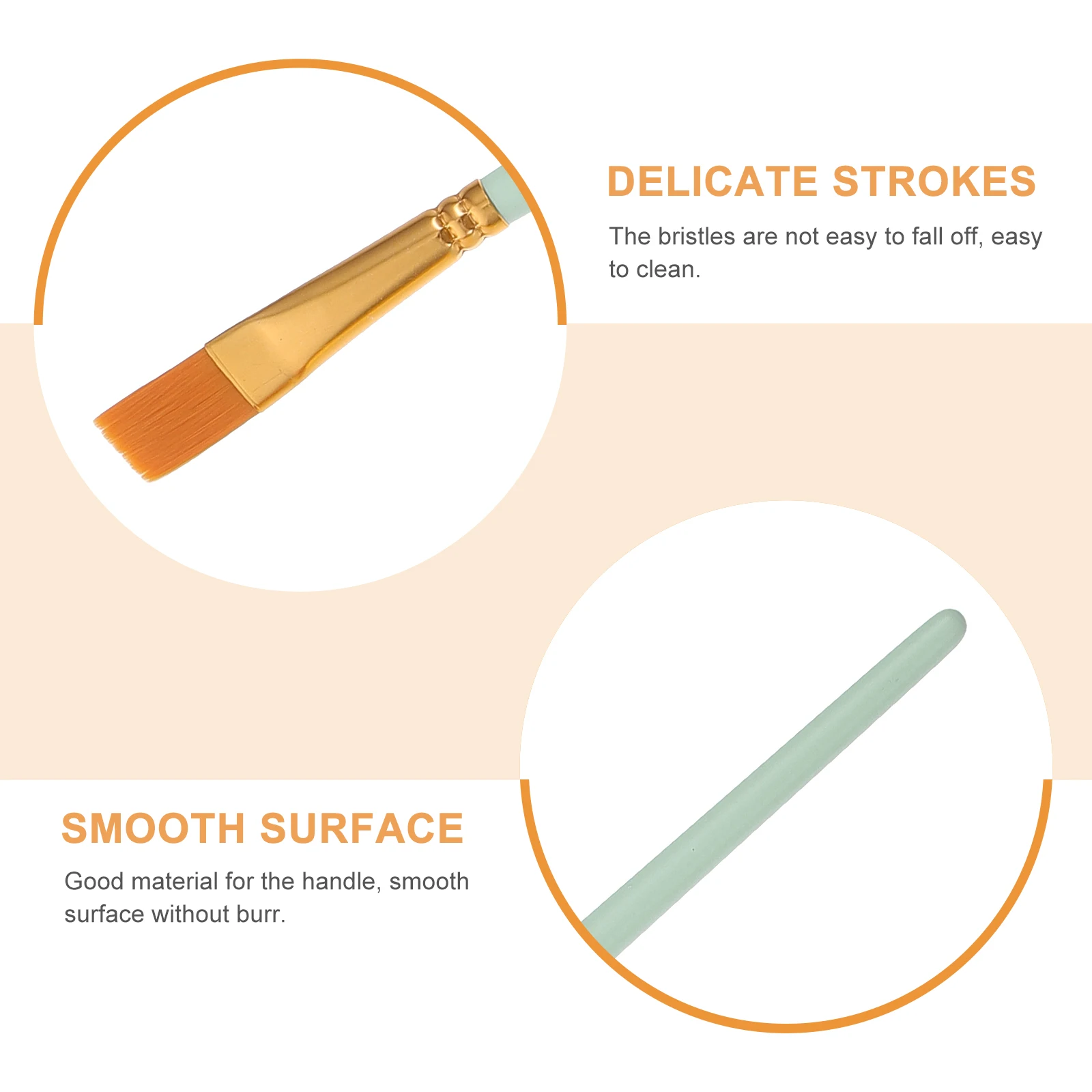 

1Set Nylon Watercolor Painting Brushes Professional Paintbrushes Durable Bristle Art Tools Nylon Paint Watercolor Paint